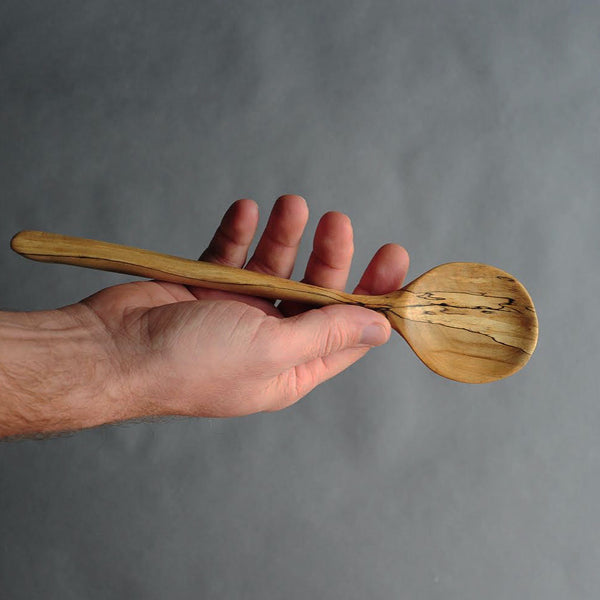 Large Spoon in Spalted Maple 04