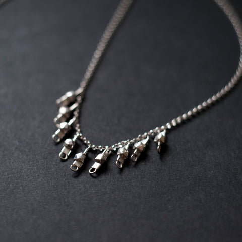 Drop Necklace in Sterling Silver