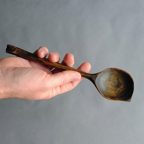 Spoon + Spatula in Oxidized Smoketree